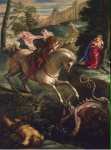 Tintoretto Jacopo St George - Hermitage